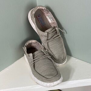 Bobs Skechers memory foam womens size 7 moccasins slip-on loafers